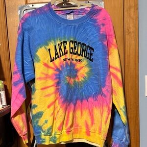 Lake George Tie-Dye Sweatshirt
